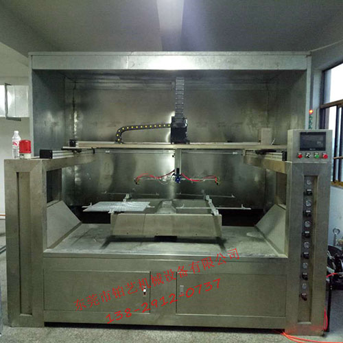 五軸往復(fù)機噴瓷磚加水印